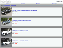 Tablet Screenshot of plumautoworks.net